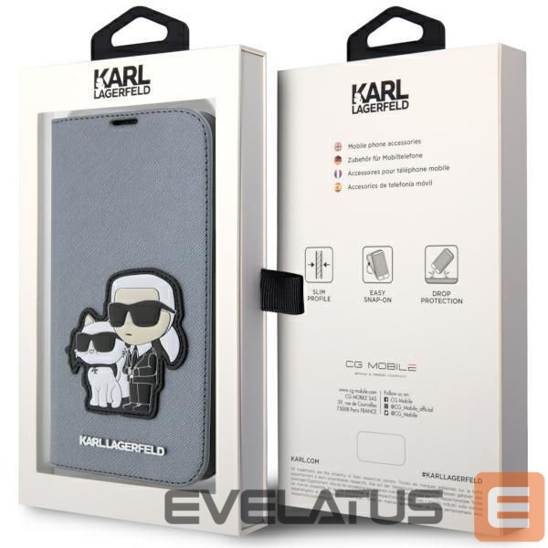 Nugarėlės dėklai Karl Lagerfeld Silver