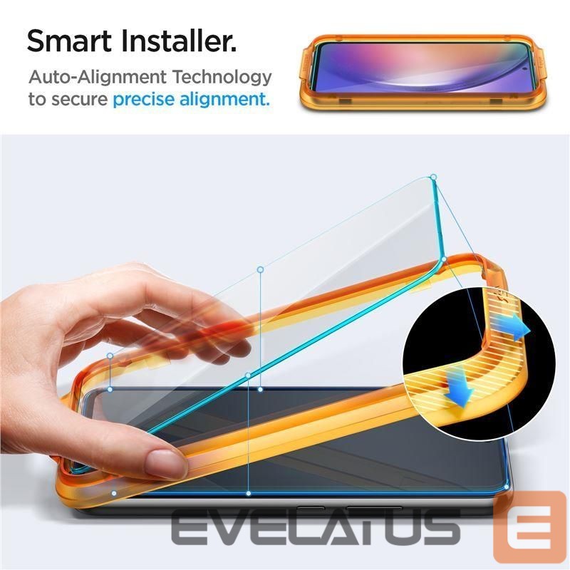 Apsauginiai stiklai Spigen Spigen ALM Glas.tR tempered glass for Samsung Galaxy A54 5G - 2 pcs.