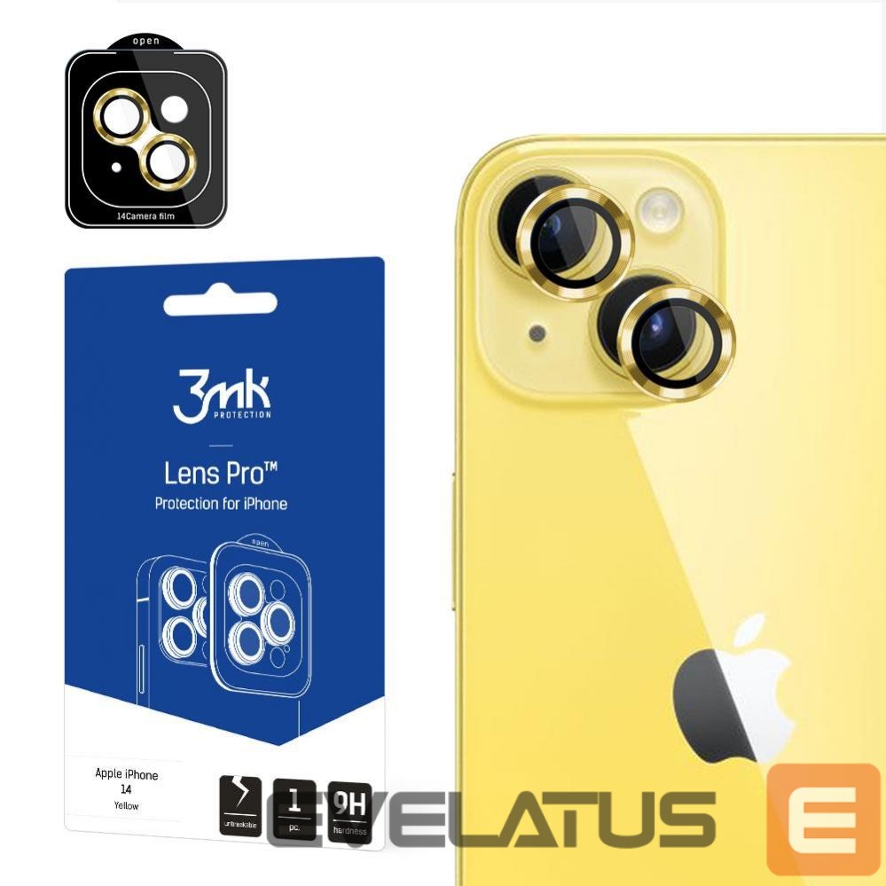Apsauginiai stiklai 3MK Yellow