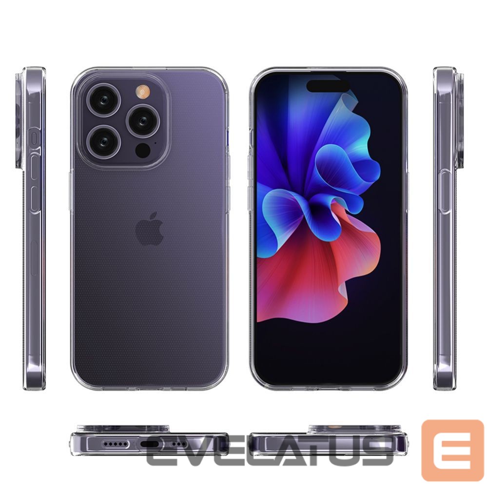 Nugarėlės dėklai Hurtel iPhone 15 Pro