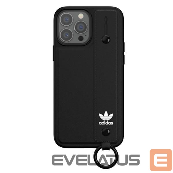Nugarėlės dėklai Adidas Adidas OR Hand Strap Case iPhone 13 Pro Max 6.7" black/black 47139