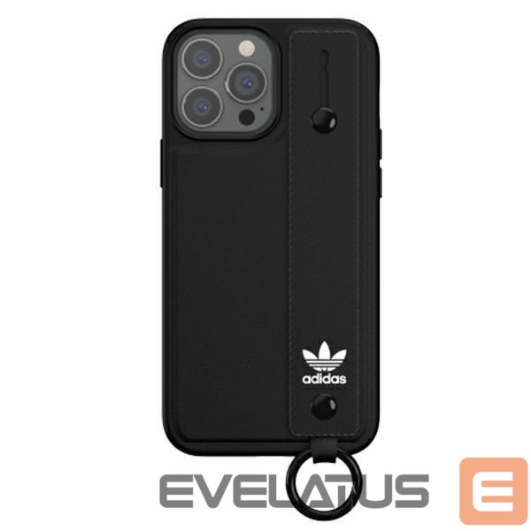 Nugarėlės dėklai Adidas Adidas OR Hand Strap Case iPhone 13 Pro Max 6.7" black/black 47139