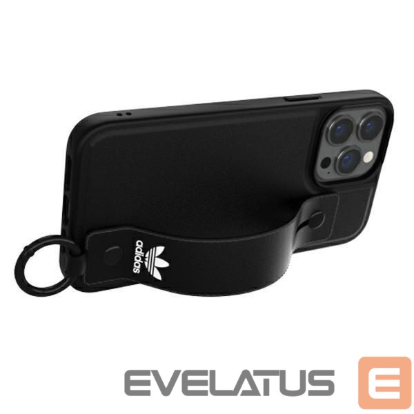 Nugarėlės dėklai Adidas Adidas OR Hand Strap Case iPhone 13 Pro Max 6.7" black/black 47139