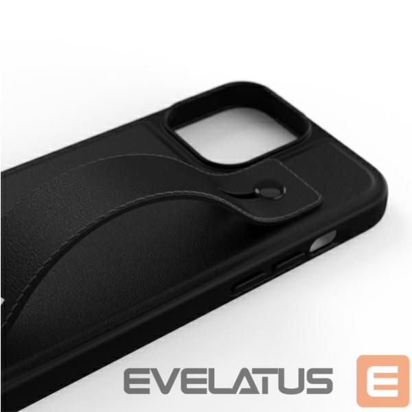 Nugarėlės dėklai Adidas Adidas OR Hand Strap Case iPhone 13 Pro Max 6.7" black/black 47139