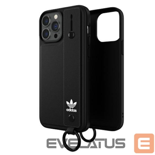 Nugarėlės dėklai Adidas Adidas OR Hand Strap Case iPhone 13 Pro Max 6.7" black/black 47139