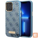 Nugarėlės dėklai Guess  Guess GUHMP14LU4GPRB iPhone 14 Pro 6.1" blue/blue hard case 4G Logo Plate MagSafe 