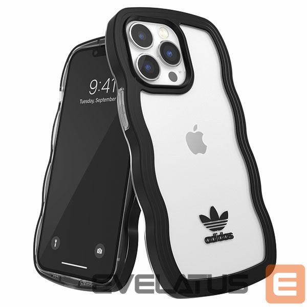 Nugarėlės dėklai Adidas Black || Transparent