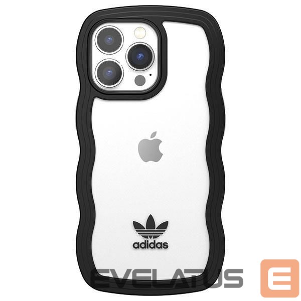 Nugarėlės dėklai Adidas Black || Transparent