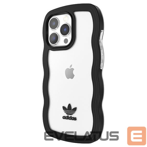 Nugarėlės dėklai Adidas Black || Transparent