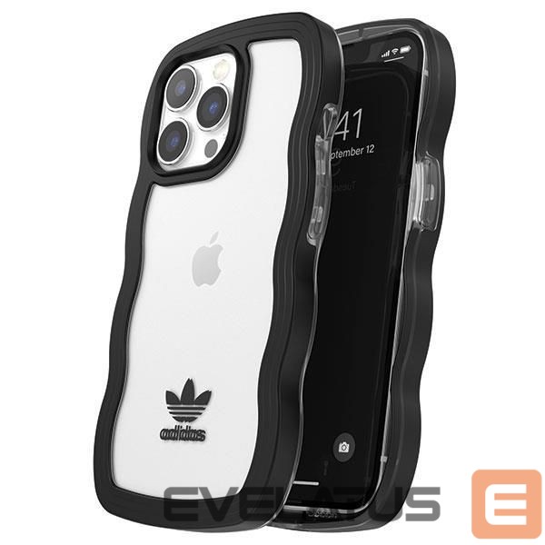 Nugarėlės dėklai Adidas Black || Transparent