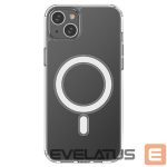 Nugarėlės dėklai Hurtel  MagSafe iPhone 15 Plus Clear Magnetic Case - transparent 