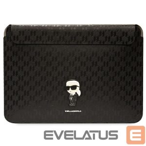 Nugarėlės dėklai Karl Lagerfeld  Karl Lagerfeld Saffiano Monogram Ikonik case for a 16" laptop - black 