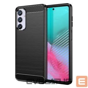 Nugarėlės dėklai Hurtel  Flexible carbon pattern case for Samsung Galaxy M54 Carbon Case - black 