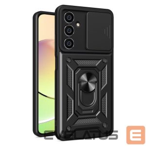 Nugarėlės dėklai Hurtel  Hybrid Armor Camshield case for Samsung M54 with camera cover - black 