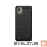 Nugarėlės dėklai Hurtel  Carbon Case silicone case for Nokia C110 - black 