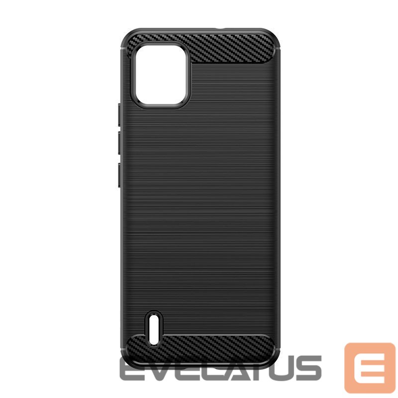 Nugarėlės dėklai Hurtel Carbon Case silicone case for Nokia C110 - black