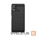 Nugarėlės dėklai Hurtel  Carbon Case silicone case for Nokia C22 - black 