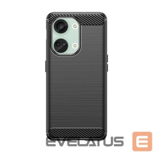 Nugarėlės dėklai Hurtel - Carbon Case silicone case for OnePlus Ace 2V/OnePlus Nord 3 - black 