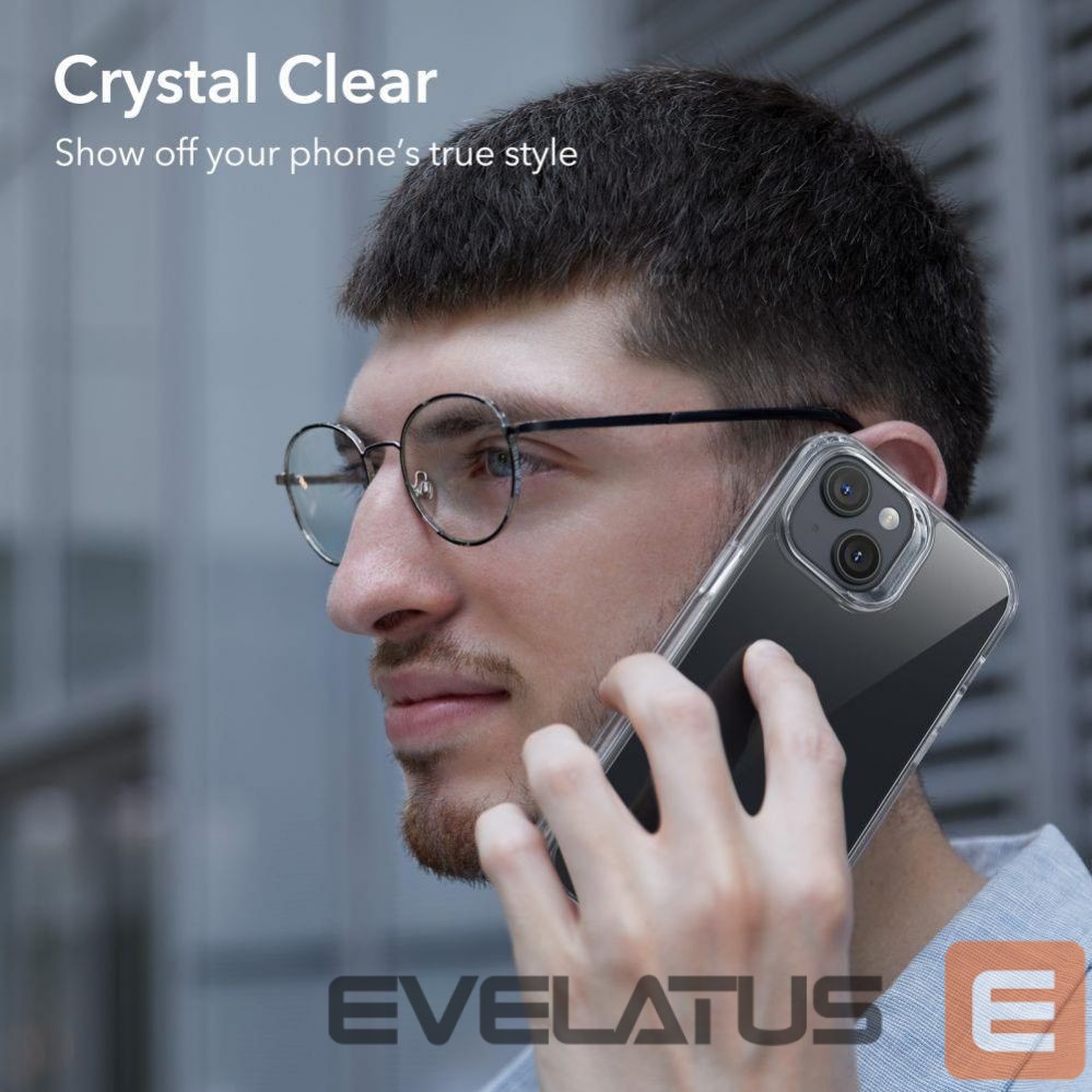 Nugarėlės dėklai ESR ESR Ice Shield iPhone 15 Plus Case - Clear