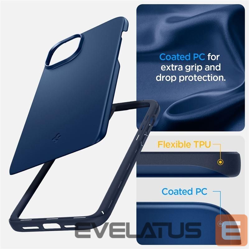 Nugarėlės dėklai Spigen Blue
