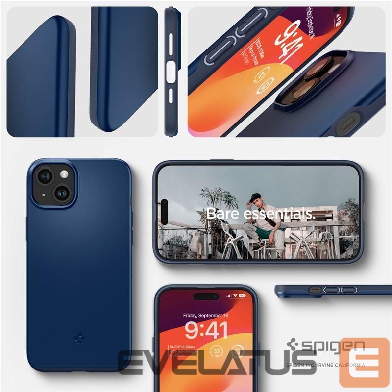 Nugarėlės dėklai Spigen Blue
