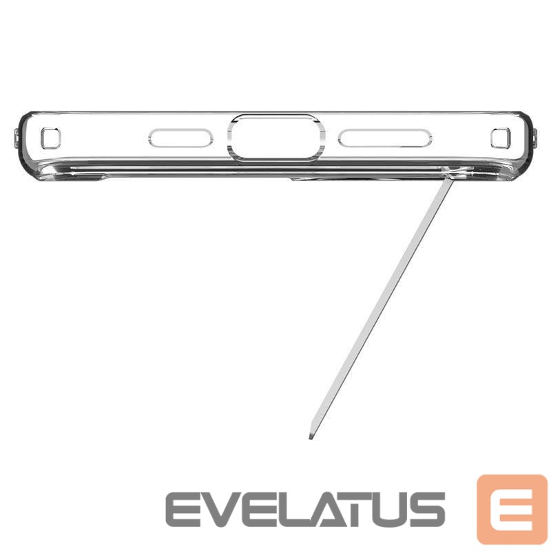 Nugarėlės dėklai Spigen Transparent || Black