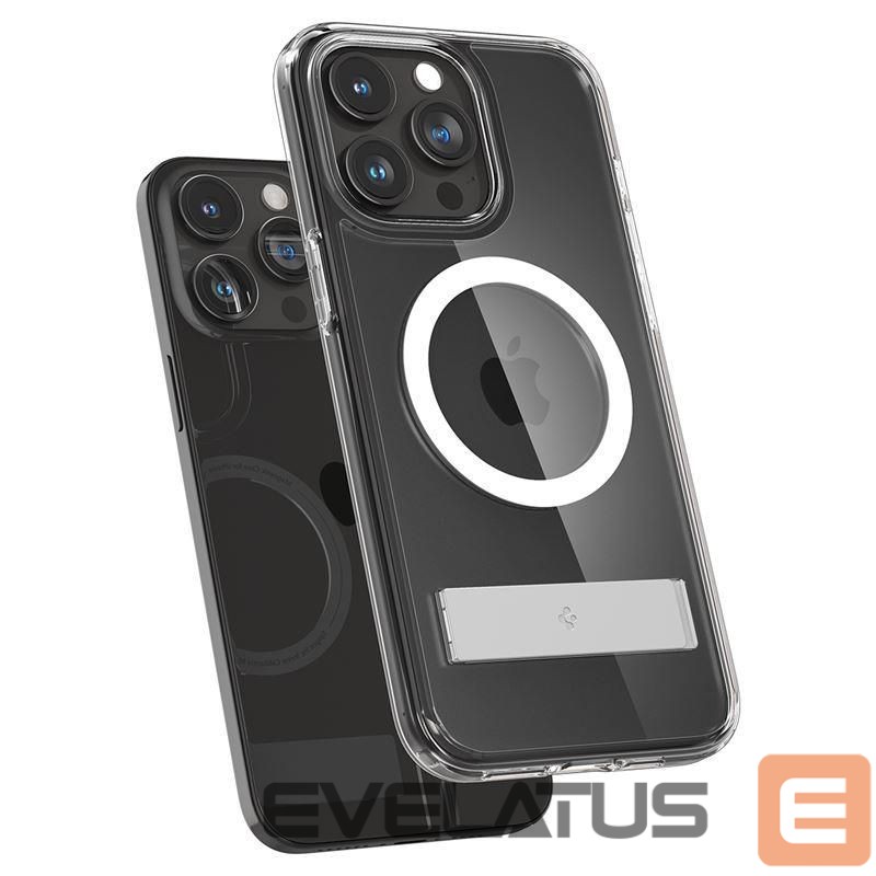 Nugarėlės dėklai Spigen Transparent || White