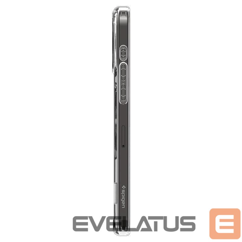 Nugarėlės dėklai Spigen Transparent || White