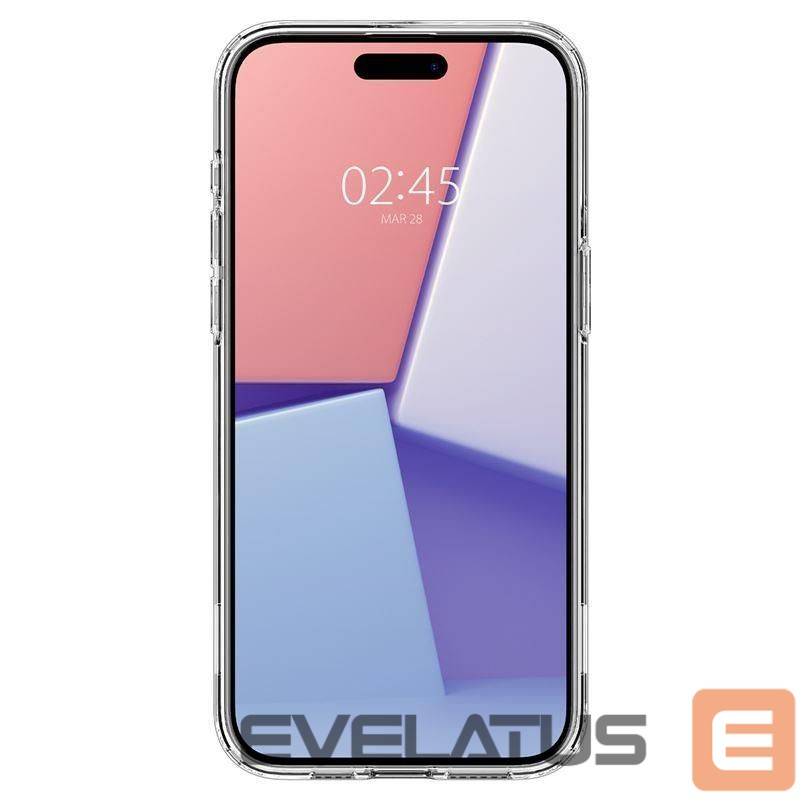 Nugarėlės dėklai Spigen Transparent || White