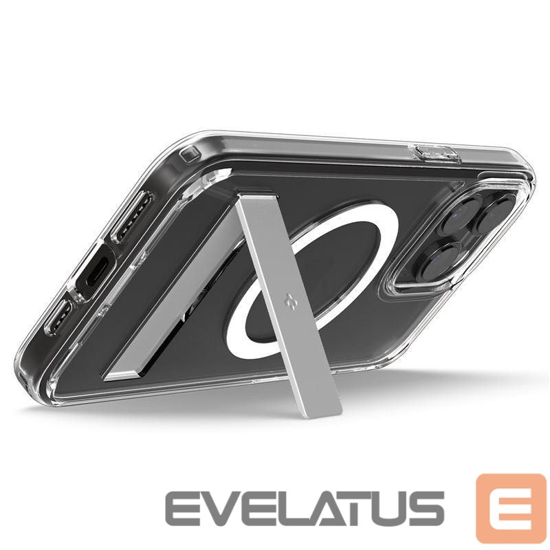 Nugarėlės dėklai Spigen Transparent || White