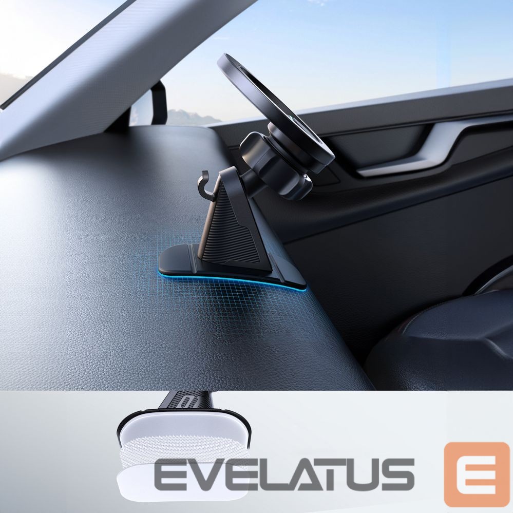 Automatinis laikiklis Joyroom Joyroom magnetic car holder for cockpit/dashboard black (JR-ZS376)