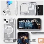 Nugarėlės dėklai Spigen  Transparent || White 