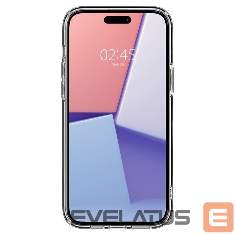 Nugarėlės dėklai Spigen Transparent || White