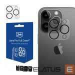 Apsauginiai stiklai 3MK  Apple iPhone 12 Pro - 3mk Lens Pro Full Cover 