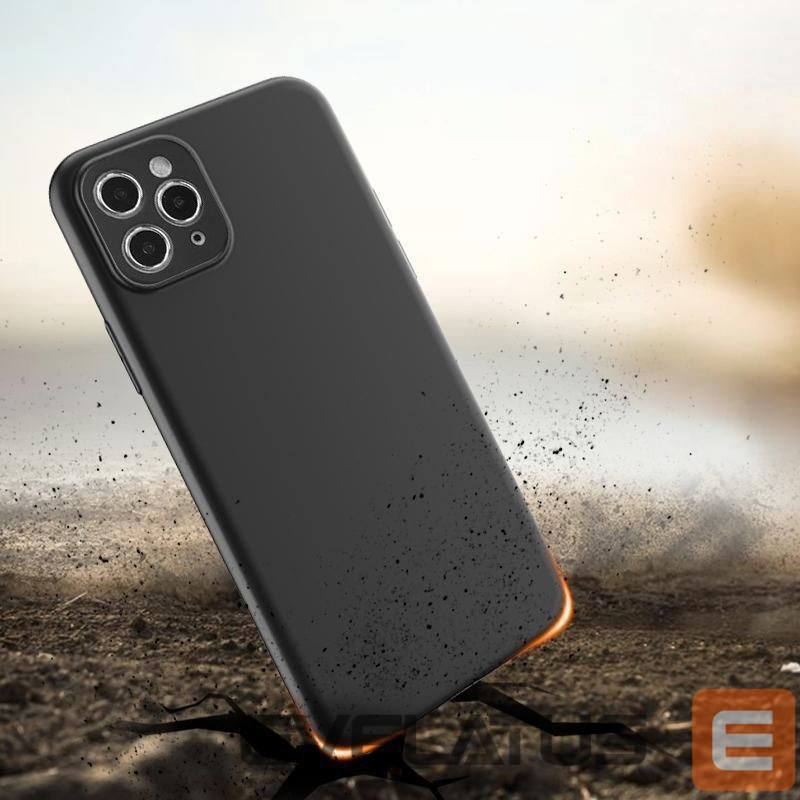 Nugarėlės dėklai Hurtel Silicone Soft Case for Honor 90 Pro - black