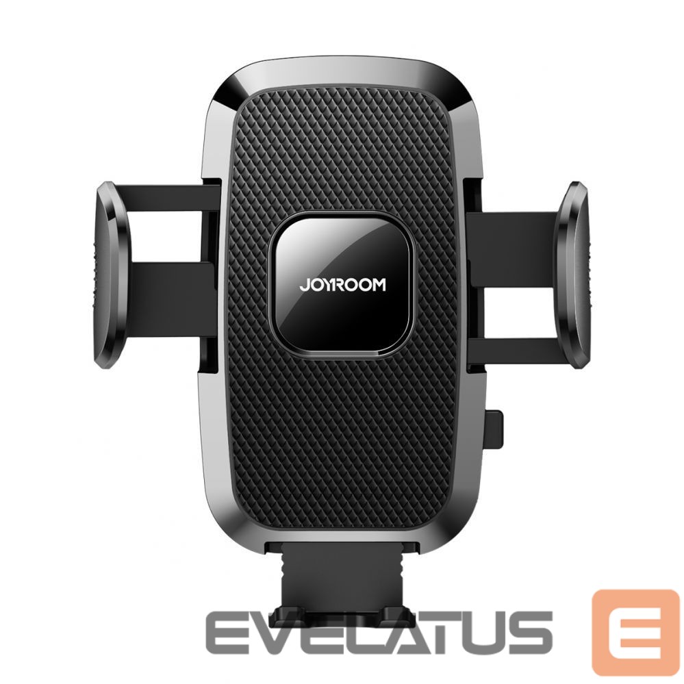 Automatinis laikiklis Joyroom Joyroom JR-ZS259 mechanical car holder universal for phone on cockpit / window - black