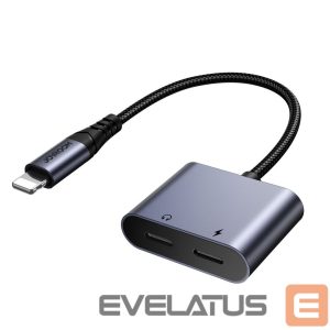 Adapteriai Joyroom  Joyroom SY-L02 Lightning to 2x Lightning DAC adapter 2in1 - black 