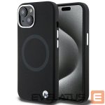 Nugarėlės dėklai BMW  BMW Signature Liquid Silicone MagSafe case for iPhone 15 Plus - black 