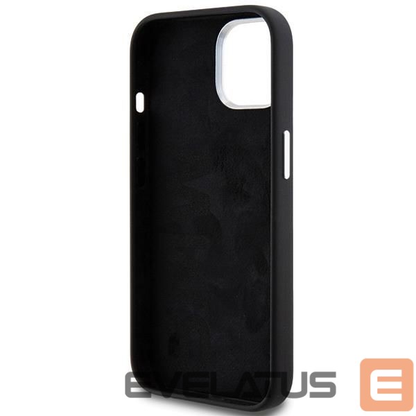 Nugarėlės dėklai BMW BMW Signature Liquid Silicone MagSafe case for iPhone 15 Plus - black
