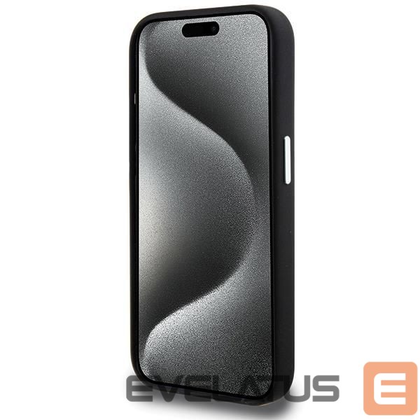 Nugarėlės dėklai BMW BMW Signature Liquid Silicone MagSafe case for iPhone 15 Pro Max - black