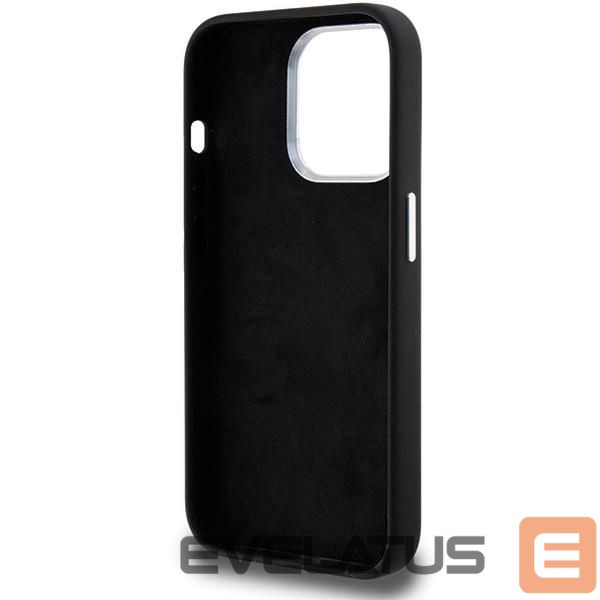Nugarėlės dėklai BMW BMW Signature Liquid Silicone MagSafe case for iPhone 15 Pro Max - black