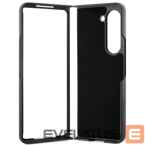 Nugarėlės dėklai Karl Lagerfeld Karl Lagerfeld Saffiano Monogram Ikonik Pin case for Samsung Galaxy Z Fold 5 - black