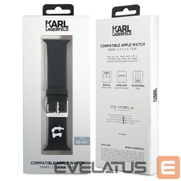 Nugarėlės dėklai Karl Lagerfeld Black