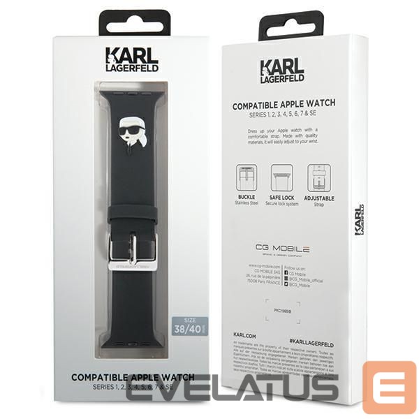 Nugarėlės dėklai Karl Lagerfeld Black