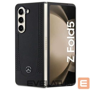 Nugarėlės dėklai Mercedes-Benz  Mercedes Leather Urban case for Samsung Galaxy Z Fold 5 - black 