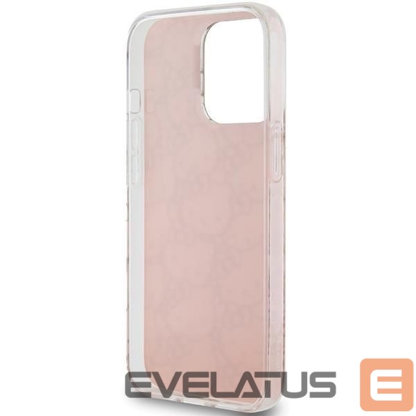 Nugarėlės dėklai Hello Kitty Hello Kitty IML Gradient Electrop Crowded Kitty Head Case for iPhone 14 Pro Max - Pink