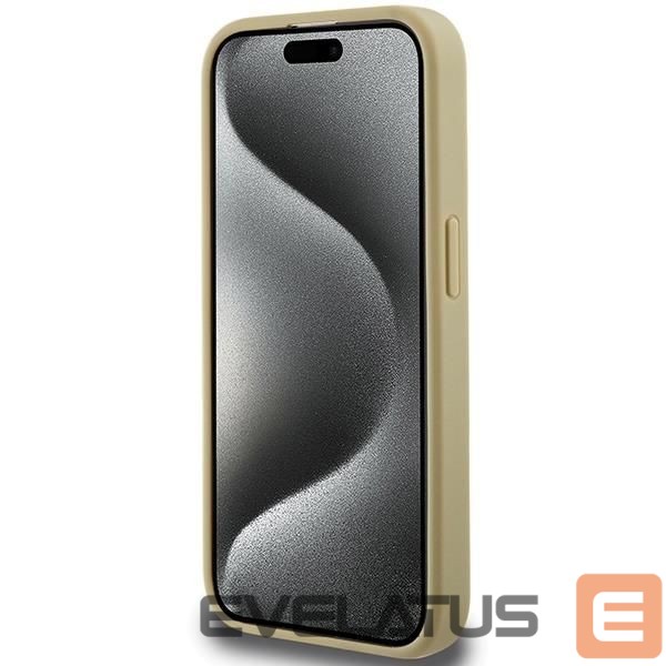 Nugarėlės dėklai Hello Kitty Hello Kitty Leather Kitty Head MagSafe case for iPhone 13 Pro Max - gold