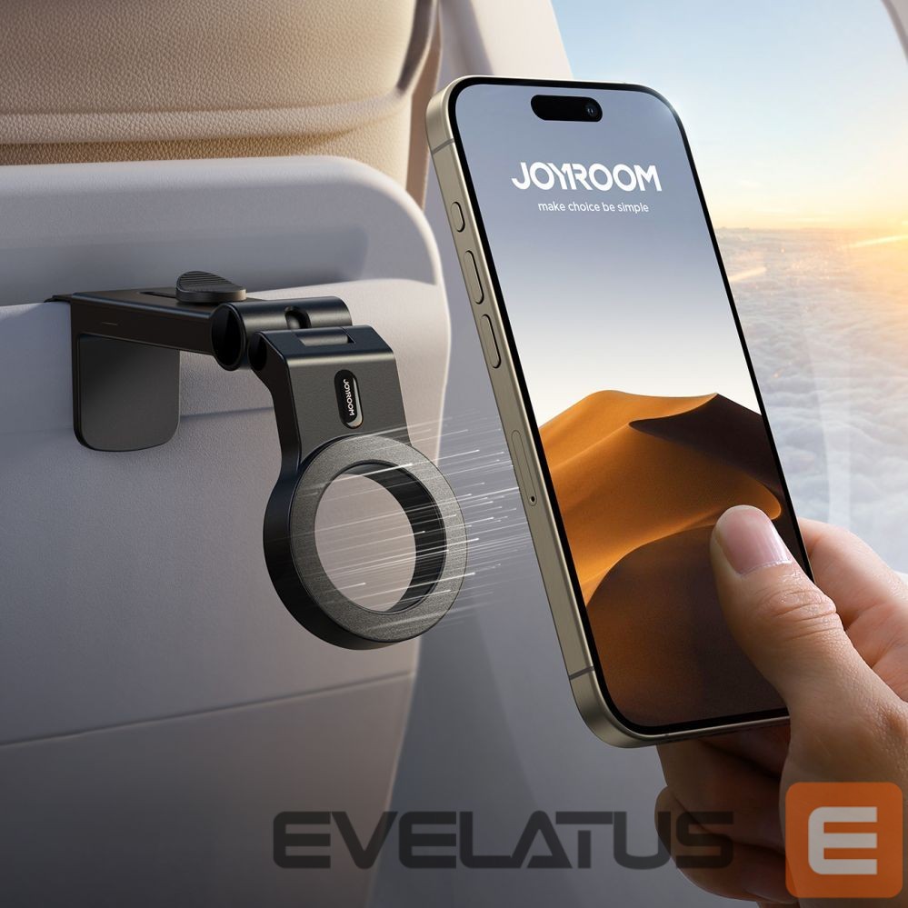 Automatinis laikiklis Joyroom Joyroom JR-ZS365 magnetic phone travel holder - black