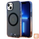 Nugarėlės dėklai BMW  BMW Gradient Bumper MagSafe Case for iPhone 15 Plus / 14 Plus - Gray 