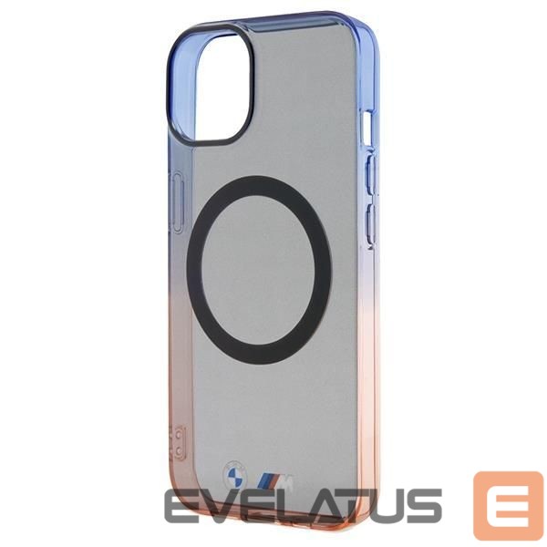Nugarėlės dėklai BMW BMW Gradient Bumper MagSafe Case for iPhone 15 Plus / 14 Plus - Gray